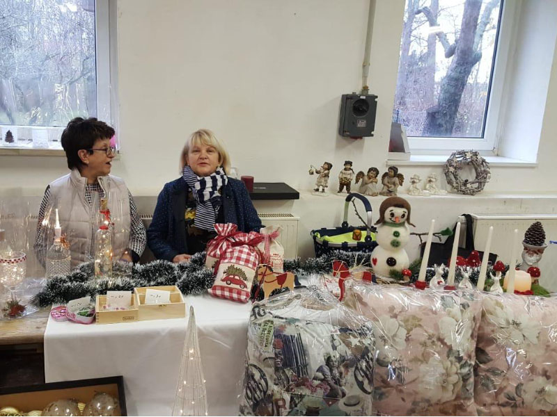 Scheunen-Advent: An den Ständen herrscht Betrieb