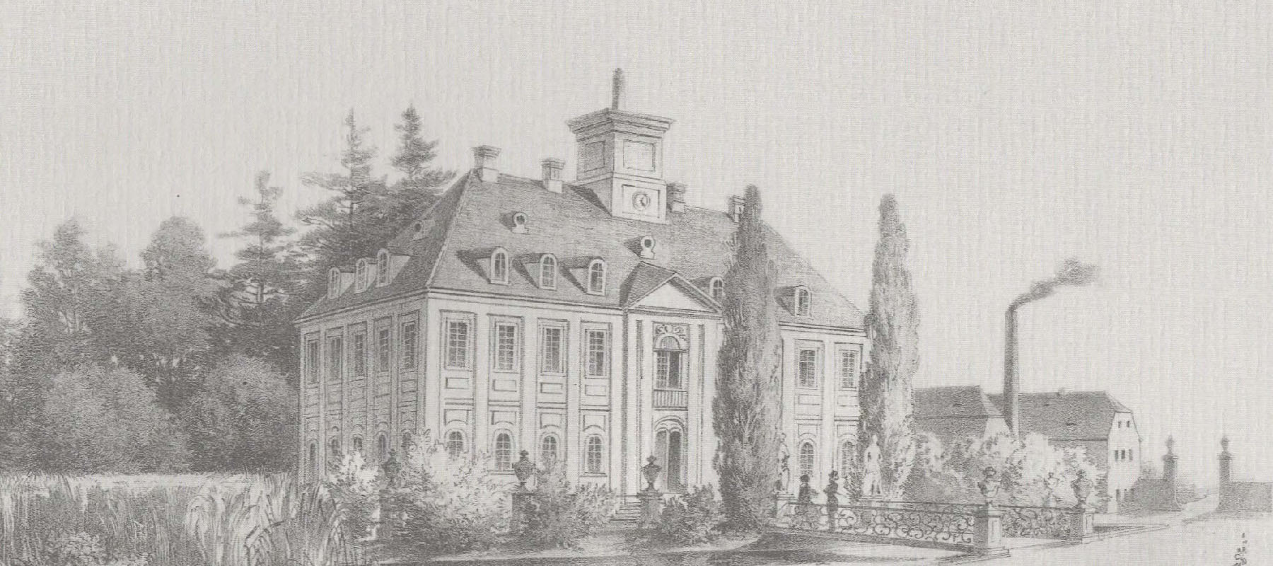 Schloss um 1835