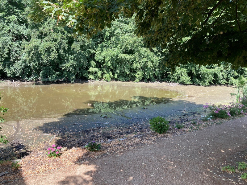 Jahressrückblick 2022: Ausgetrockneter Schlossgraben